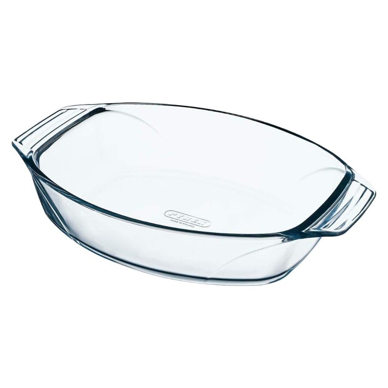 Vas oval, sticla termorezistenta, 38x27cm/4L, "Let's Share" - Pyrex - imagine 4